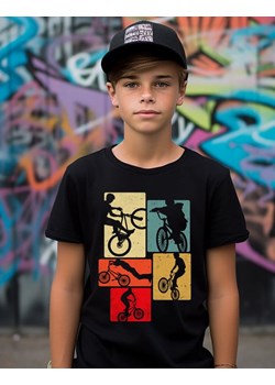 koszulka dla syna jeżdżącego na rowerze ze sklepu Time For Fashion w kategorii T-shirty chłopięce - zdjęcie 175642232