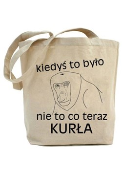 Shopper "kiedyś to było..." ze sklepu Time For Fashion w kategorii Torby Shopper bag - zdjęcie 175642650