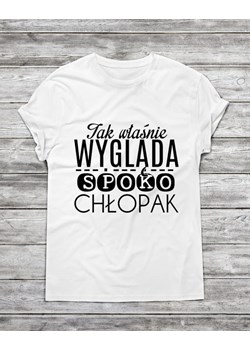 Koszulka męska "tak właśnie wygląda spoko chłopak" ze sklepu Time For Fashion w kategorii T-shirty męskie - zdjęcie 175642721