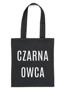 Czarny Shopper"CZARNA OWCA" ze sklepu Time For Fashion w kategorii Torby Shopper bag - zdjęcie 175642751