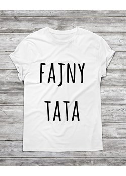 Koszulka męska "fajny tata" ze sklepu Time For Fashion w kategorii T-shirty męskie - zdjęcie 175642770