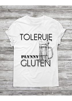 Koszulka męska " Toleruję płynny gluten " ze sklepu Time For Fashion w kategorii T-shirty męskie - zdjęcie 175643332