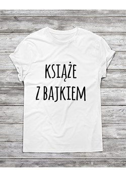 Koszulka męska książe z bajkiem ze sklepu Time For Fashion w kategorii T-shirty męskie - zdjęcie 175643600