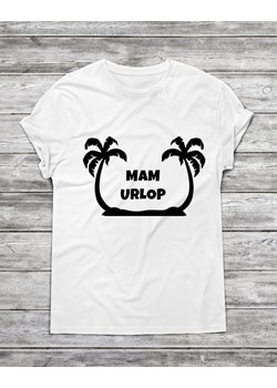 Koszulka męska "mam urlop" ze sklepu Time For Fashion w kategorii T-shirty męskie - zdjęcie 175643850