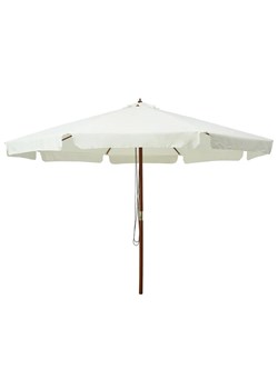 Klasyczny parasol ogrodowy piaskowa biel - Karcheros ze sklepu Edinos.pl w kategorii Parasole ogrodowe - zdjęcie 175644730