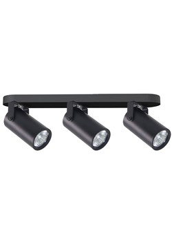 Czarna lampa sufitowa z 3 reflektorkami - Z072-Santino ze sklepu Edinos.pl w kategorii Dom - zdjęcie 175644891