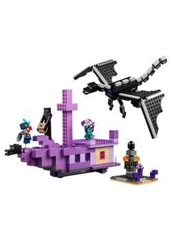 LEGO LEGO® Minecraft® 21264: Smok i Statek - 8+ - id: 16096142 - marki Lego - 175646044 LEGO LEGO® Minecraft® 21264: Smok i Statek - 8+ ze sklepu Limango Polska w kategorii Zabawki - zdjęcie 175646044