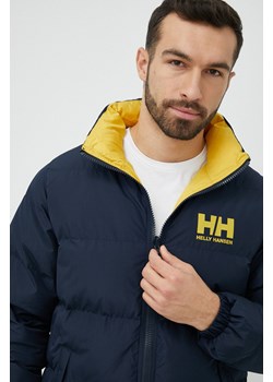 Helly Hansen kurtka dwustronna męska kolor granatowy zimowa ze sklepu PRM w kategorii Kurtki męskie - zdjęcie 175648830