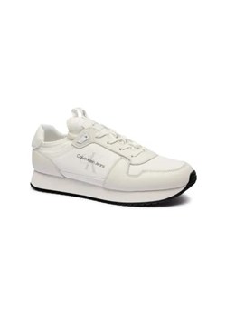 CALVIN KLEIN JEANS Skórzane sneakersy RETRO RUNNER ze sklepu Gomez Fashion Store w kategorii Buty sportowe męskie - zdjęcie 175649223