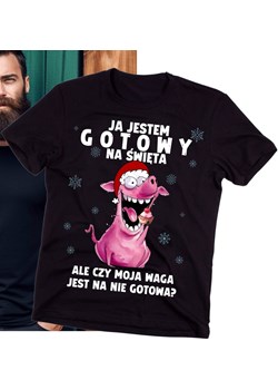 Śmieszna koszulka na święta na prezent ze sklepu Time For Fashion w kategorii T-shirty męskie - zdjęcie 175651140