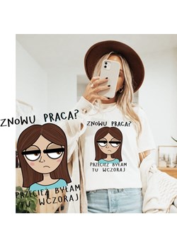 Damska koszulka z fajnym nadrukiem ze sklepu Time For Fashion w kategorii Bluzki damskie - zdjęcie 175651142