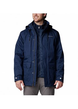 Męska kurtka zimowa Columbia Horizons Pine II Interchange Jacket - granatowa ze sklepu Sportstylestory.com w kategorii Kurtki męskie - zdjęcie 175652191