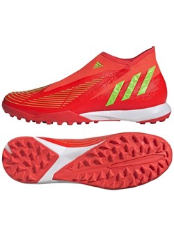 Buty adidas Predator Edge.3 Ll Tf GV8533 czerwone pomarańcze i czerwienie ze sklepu ButyModne.pl w kategorii Buty sportowe męskie - zdjęcie 175653103