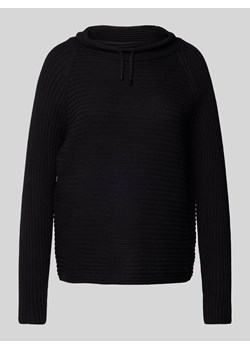 Sweter z dzianiny z tunelem ze sklepu Peek&Cloppenburg  w kategorii Swetry damskie - zdjęcie 175661891