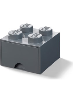 LEGO Pojemnik &quot;Brick 4&quot; w kolorze antracytowym z szufladami - 25 x 18 x 25 cm ze sklepu Limango Polska w kategorii Perfumy męskie - zdjęcie 175663913