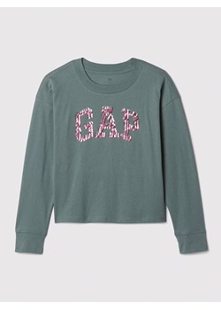 GAP Bluza w kolorze zielonym ze sklepu Limango Polska w kategorii Bluzy dziewczęce - zdjęcie 175664271