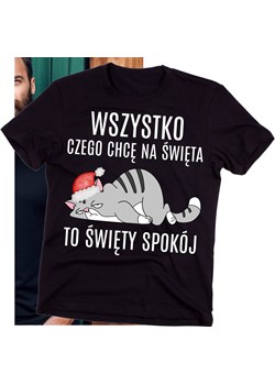 Śmieszna koszulka na święta na prezent na święta ze sklepu Time For Fashion w kategorii T-shirty męskie - zdjęcie 175675344