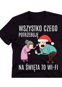 ŚMIESZNA KOSZULKA NA ŚWIĘTA NA PREZENT ze sklepu Time For Fashion w kategorii T-shirty męskie - zdjęcie 175675360