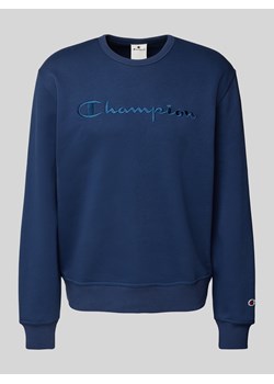 Bluza z wyhaftowanym logo ze sklepu Peek&Cloppenburg  w kategorii Bluzy męskie - zdjęcie 175680582