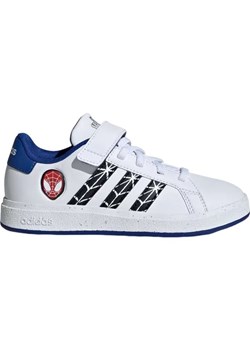 Buty Marvel's Spider-Man Grand Court Jr Adidas ze sklepu SPORT-SHOP.pl w kategorii Buty sportowe dziecięce - zdjęcie 175686551