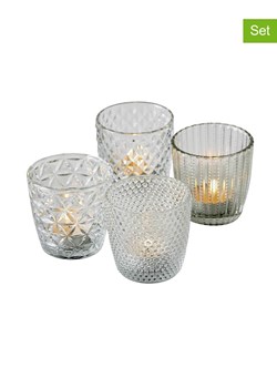 Boltze Świeczniki (4 szt.) &quot;Marilu&quot; - wys. 7,5 x Ø 7,5 cm ze sklepu Limango Polska w kategorii Świeczniki - zdjęcie 175686791