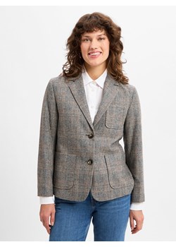 Tommy Hilfiger Marynarka damska z zawartością wełny Kobiety Wełna szary w kratkę ze sklepu vangraaf w kategorii Marynarki damskie - zdjęcie 175700032