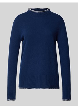 Sweter wełniany ze stójką ze sklepu Peek&Cloppenburg  w kategorii Swetry damskie - zdjęcie 175703743