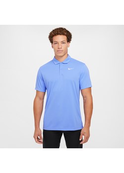 Męska koszulka polo do tenisa NikeCourt Dri-FIT - Niebieski ze sklepu Nike poland w kategorii T-shirty męskie - zdjęcie 175703993