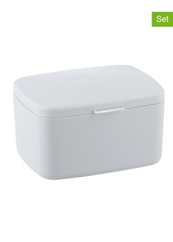 Wenko Pojemniki (2 szt.) "Barcelona" w kolorze białym - 19,5 x 11 cm - id: 14955918 - marki Wenko - 175705474 Wenko Pojemniki (2 szt.) "Barcelona" w kolorze białym - 19,5 x 11 cm ze sklepu Limango Polska w kategorii Akcesoria i przechowywanie - zdjęcie 175705474