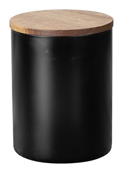 Wenko Słoik &quot;Mio&quot; w kolorze czarno-jasnobrązowym - wys. 14,5 x Ø 11 cm ze sklepu Limango Polska w kategorii Pojemniki kuchenne - zdjęcie 175706013