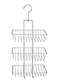 Wenko Regał prysznicowy &quot;Nivala&quot; w kolorze srebrnym - 22 x 50 x 13 cm ze sklepu Limango Polska w kategorii Akcesoria łazienkowe - zdjęcie 175706661