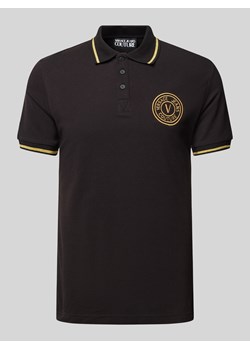 Koszulka polo z wyhaftowanym logo ze sklepu Peek&Cloppenburg  w kategorii T-shirty męskie - zdjęcie 175711891