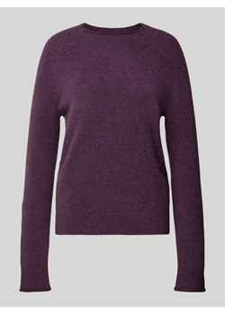 Sweter z dzianiny z prążkowanymi wykończeniami model ‘FESPERANAS’ ze sklepu Peek&Cloppenburg  w kategorii Swetry damskie - zdjęcie 175714904