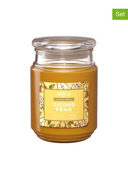 CANDLE-LITE Świece zapachowe (2 szt.) "Gilded Pear" - 2 x 510 g ze sklepu Limango Polska w kategorii Świece i dyfuzory - zdjęcie 175715704
