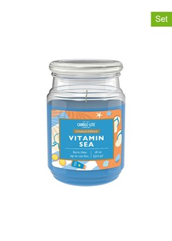 CANDLE-LITE Świece zapachowe (2 szt.) &quot;Vitamin Sea&quot; - 510 g ze sklepu Limango Polska w kategorii Świece i dyfuzory - zdjęcie 175715783