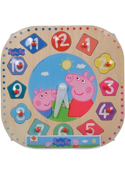 Peppa Pig 13-częściowy zestaw zegar-układanka &quot;Peppa Pig&quot; - 2+ ze sklepu Limango Polska w kategorii Zabawki - zdjęcie 175716230
