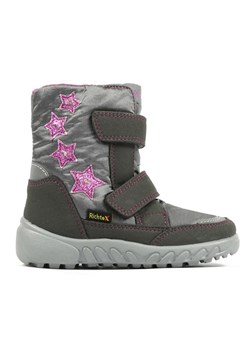 Richter Shoes Kozaki zimowe &quot;Husky&quot; w kolorze szarym ze sklepu Limango Polska w kategorii Buty zimowe dziecięce - zdjęcie 175716244