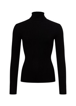 soyaconcept® Sweter damski - SC-Dollie 483 Kobiety dzianina grubo tkana czarny jednolity ze sklepu vangraaf w kategorii Swetry damskie - zdjęcie 175723834