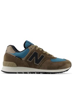 Buty New Balance U574SOB - brązowe ze sklepu streetstyle24.pl w kategorii Buty sportowe męskie - zdjęcie 175728371