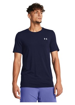 Under Armour Koszulka sportowa &quot;Vanish Seamless&quot; w kolorze granatowym ze sklepu Limango Polska w kategorii T-shirty męskie - zdjęcie 175737284