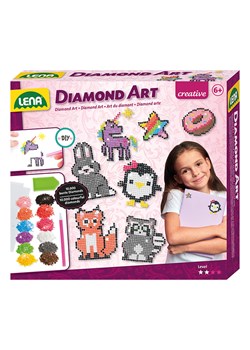 LENA Zestaw kreatywny &quot;Diamond Art&quot; - 6+ ze sklepu Limango Polska w kategorii Zabawki - zdjęcie 175768740