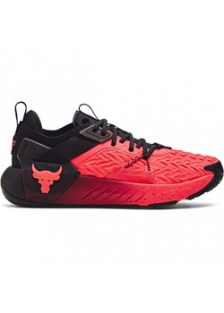 Męskie buty treningowe Under Armour Project Rock 6 - czerwone ze sklepu Sportstylestory.com w kategorii Buty sportowe męskie - zdjęcie 175784000