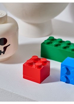 Sinsay - Pojemnik do przechowywania LEGO - czerwony - id: 329BU-33X - marki Sinsay - 175815182 Sinsay - Pojemnik do przechowywania LEGO - czerwony ze sklepu Sinsay w kategorii Kosze i pudełka na zabawki - zdjęcie 175815182