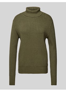 Sweter z dzianiny z golfem ze sklepu Peek&Cloppenburg  w kategorii Swetry damskie - zdjęcie 175816220