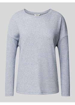 Sweter z dzianiny z fakturowanym wzorem model ‘Punti’ ze sklepu Peek&Cloppenburg  w kategorii Swetry damskie - zdjęcie 175816872