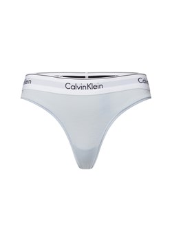 Calvin Klein Stringi Kobiety Bawełna jasnoniebieski jednolity ze sklepu vangraaf w kategorii Majtki damskie - zdjęcie 175826540