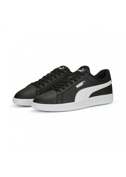 Męskie sneakersy Puma Smash 3.0 L - czarne ze sklepu Sportstylestory.com w kategorii Trampki męskie - zdjęcie 175826680