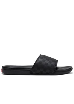 Klapki Vans Checkerboard La Costa Slide-On VN0A5HF52761 - czarne ze sklepu streetstyle24.pl w kategorii Klapki męskie - zdjęcie 175826974