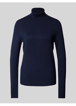 Sweter z dzianiny z prążkowanymi wykończeniami ze sklepu Peek&Cloppenburg  w kategorii Swetry damskie - zdjęcie 175849334