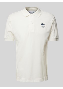 Koszulka polo z nadrukiem z logo model ‘Piquet’ ze sklepu Peek&Cloppenburg  w kategorii T-shirty męskie - zdjęcie 175849721